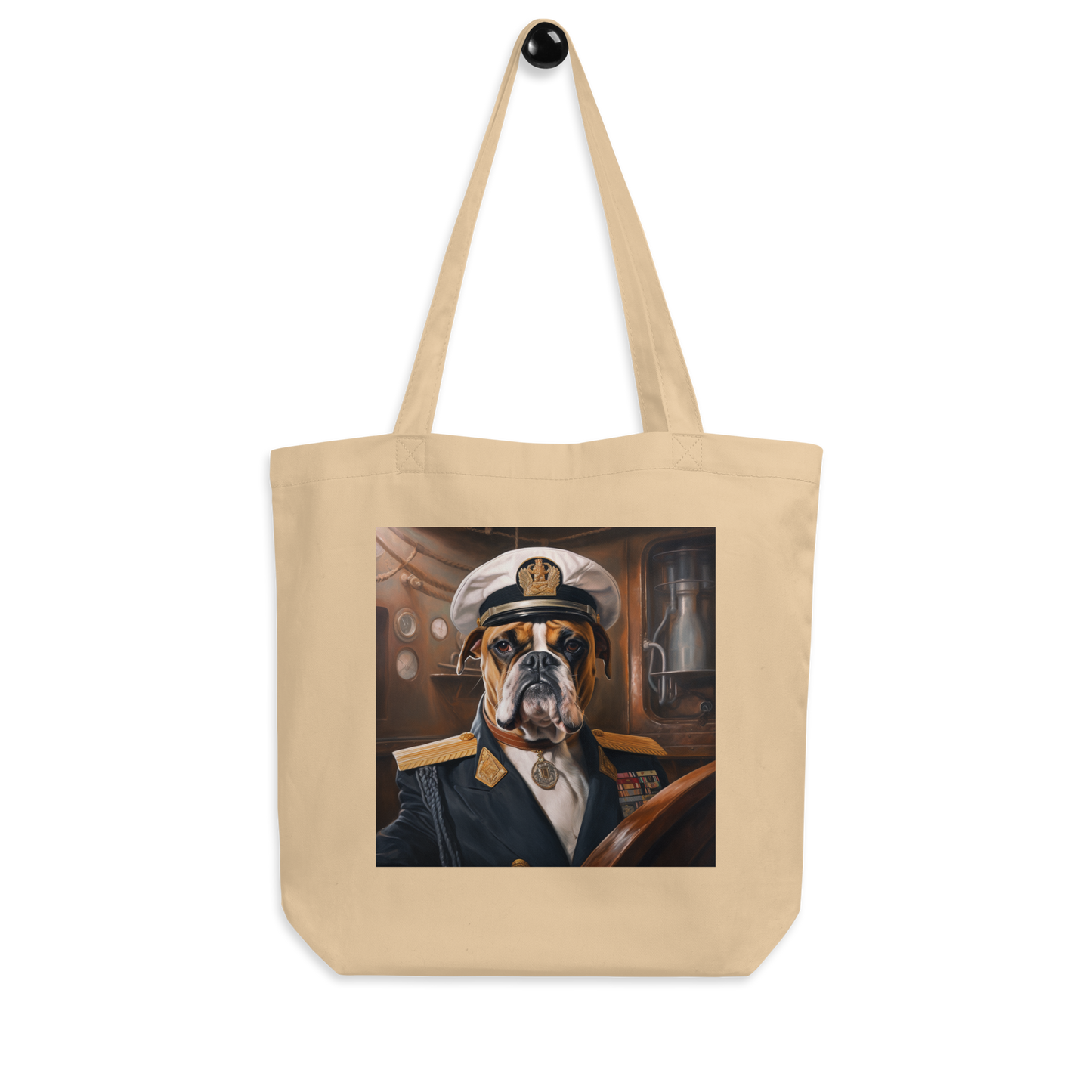 Boxer NavyOfficer Eco Tote Bag