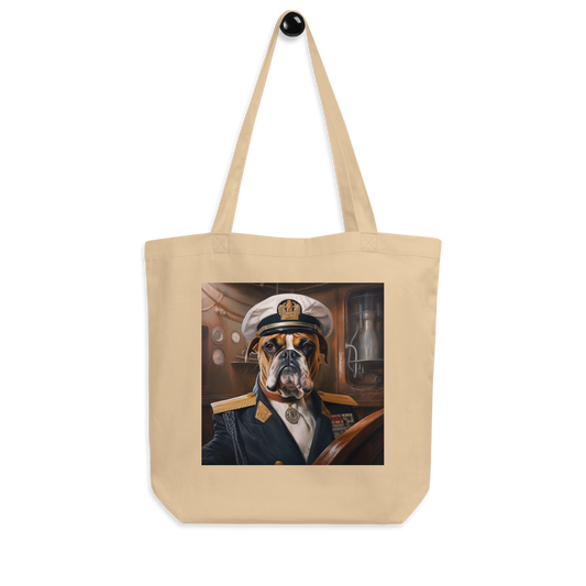 Boxer NavyOfficer Eco Tote Bag