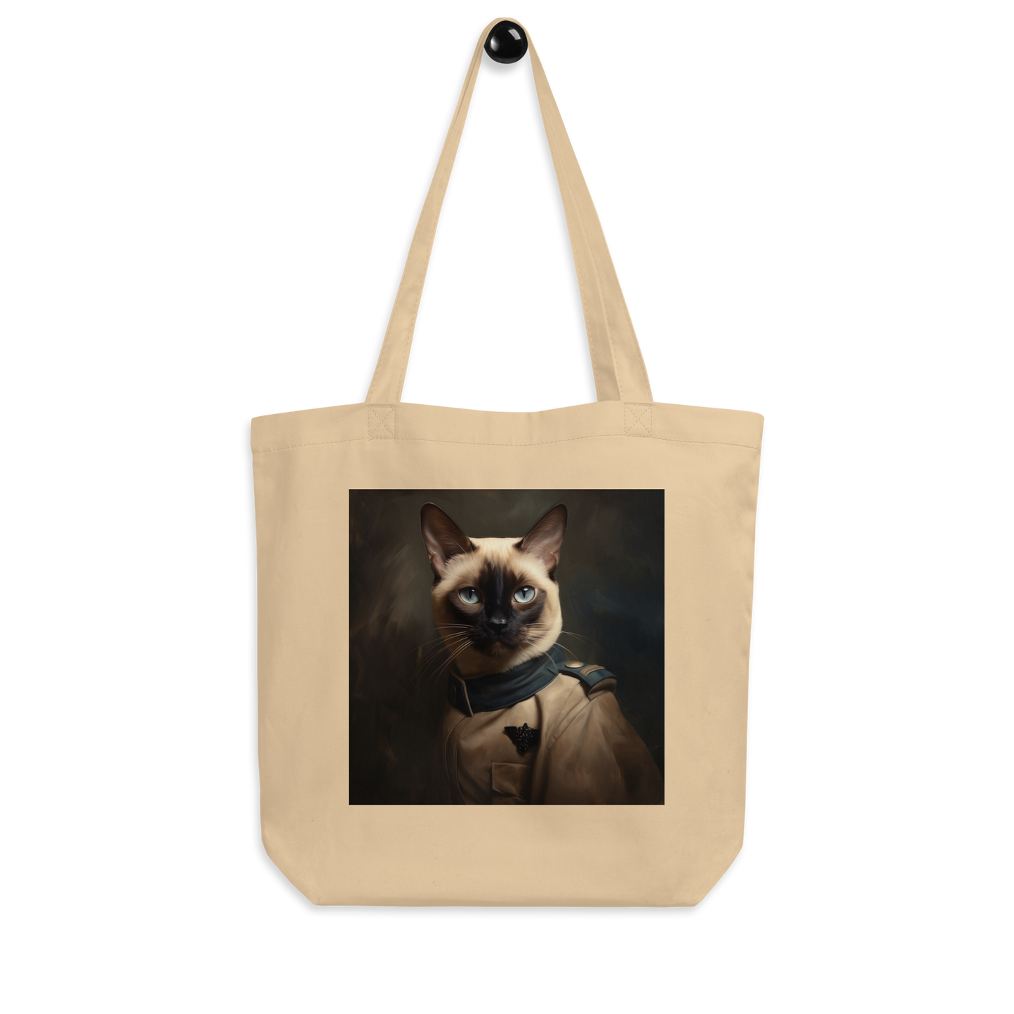 Siamese NavyOfficer Eco Tote Bag