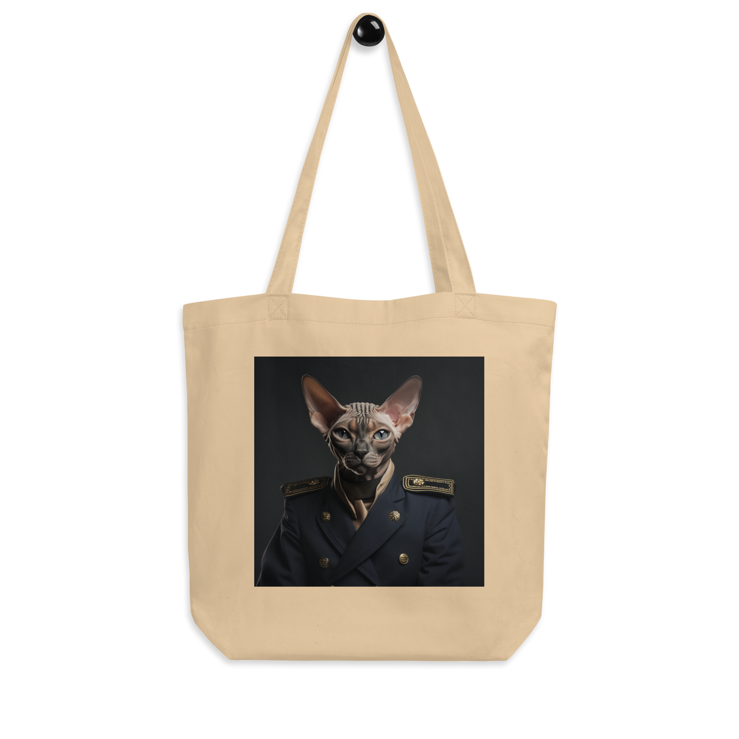 Sphynx NavyOfficer Eco Tote Bag