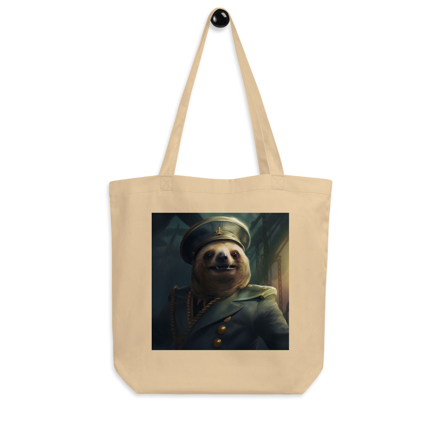 Sloth NavyOfficer Eco Tote Bag