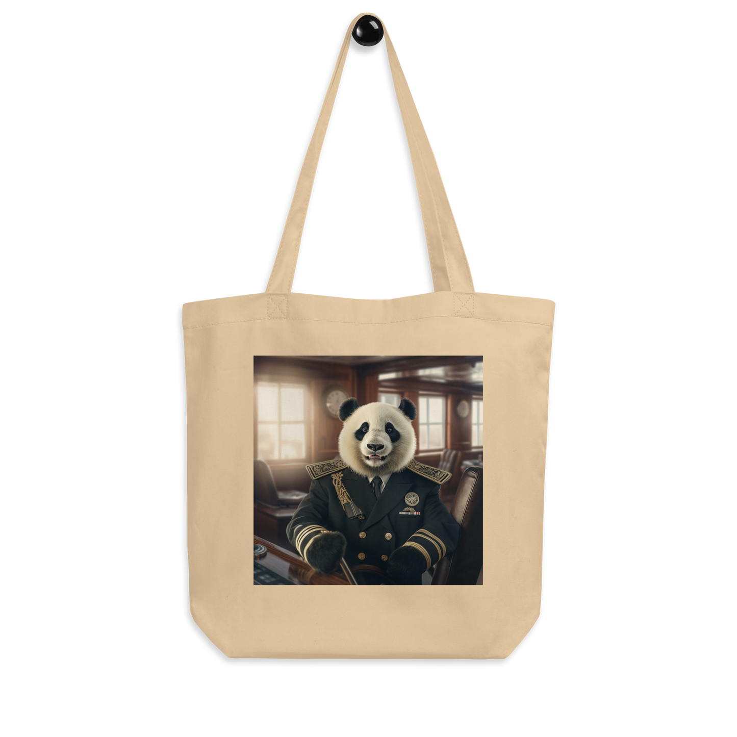 Panda NavyOfficer Eco Tote Bag