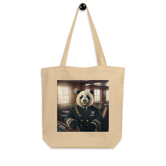 Panda NavyOfficer Eco Tote Bag