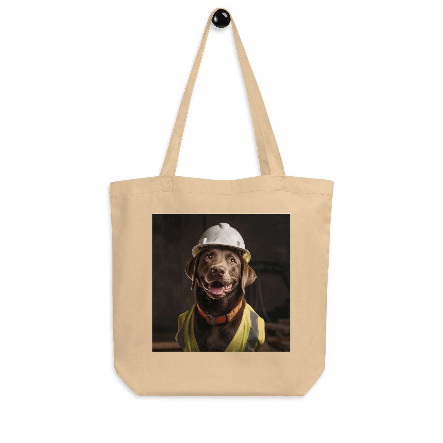 Labrador Retriever ConstructionWorker Eco Tote Bag