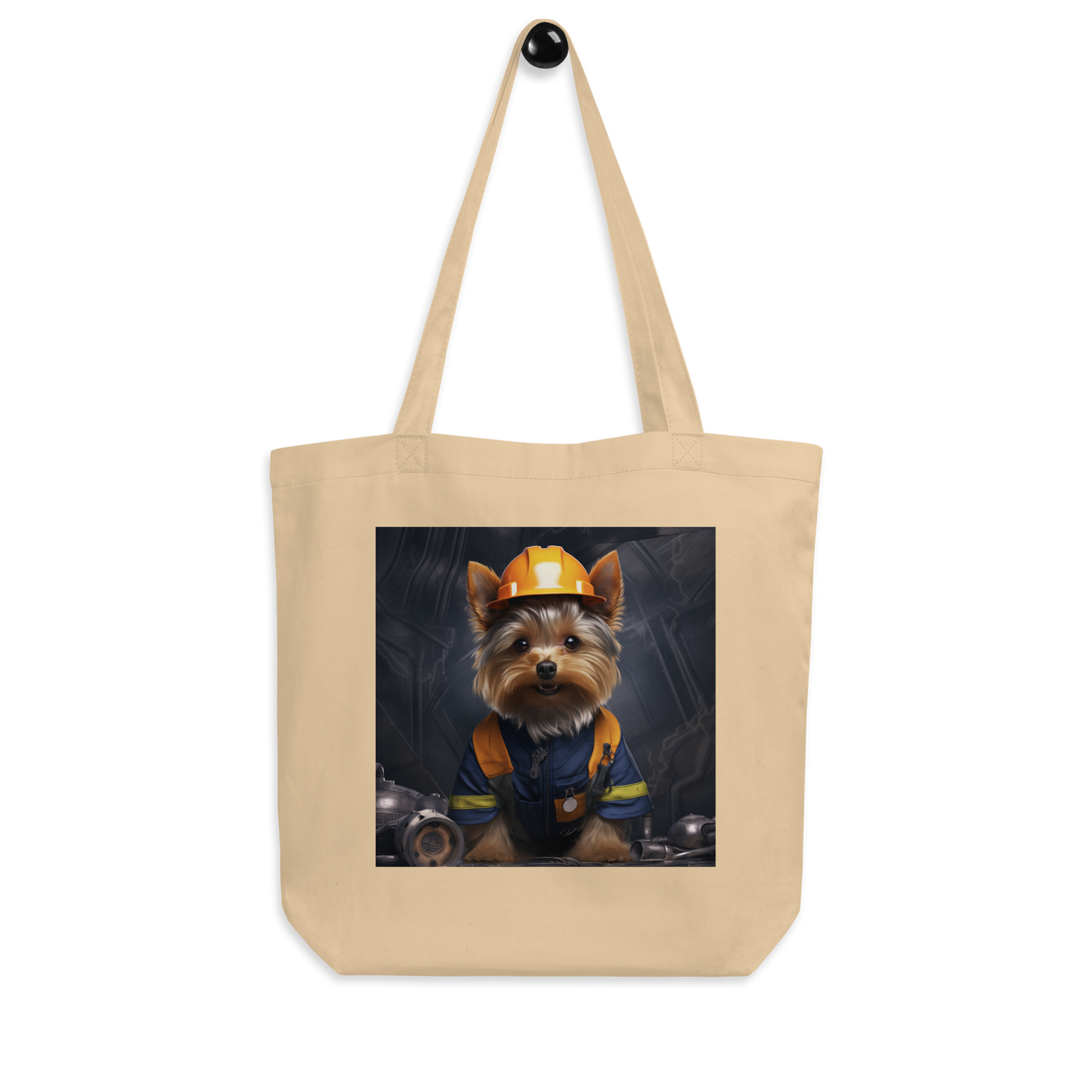 Yorkshire Terrier ConstructionWorker Eco Tote Bag