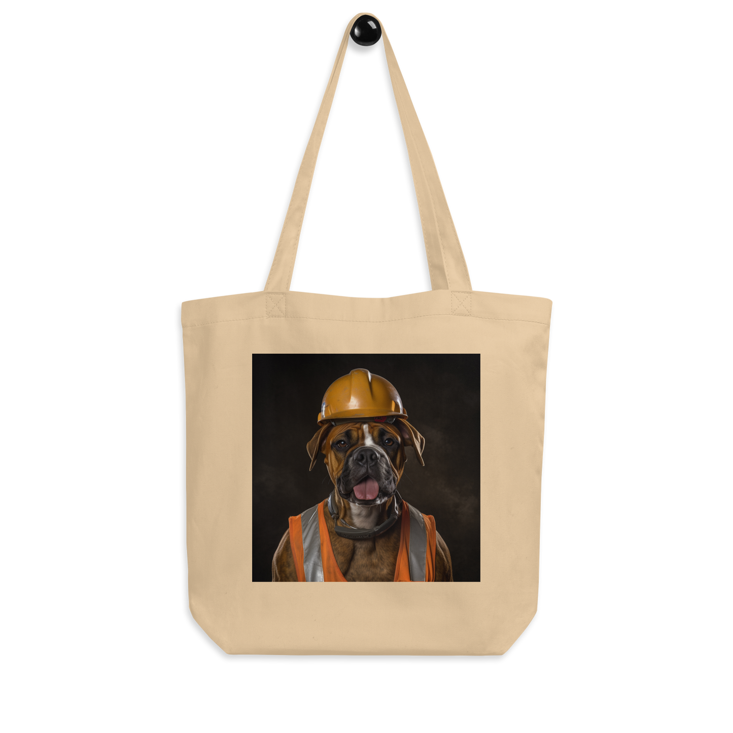 Boxer ConstructionWorker Eco Tote Bag