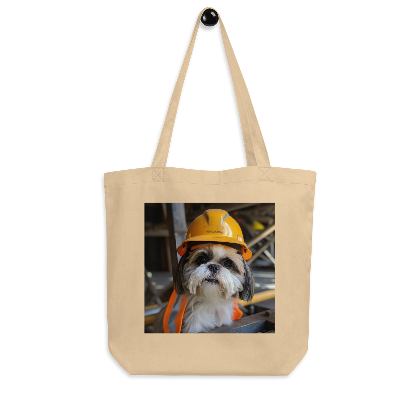 Shih Tzu ConstructionWorker Eco Tote Bag