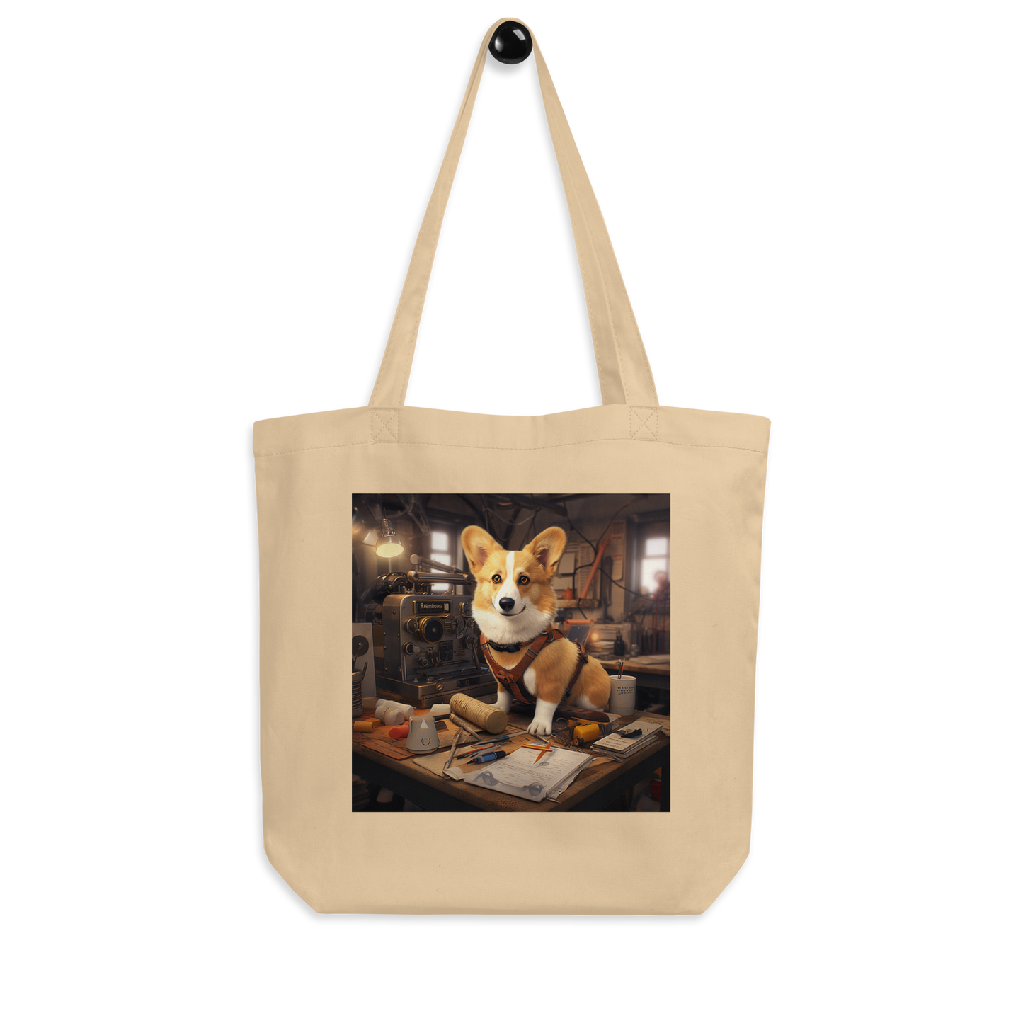 Pembroke Welsh Corgi AutoMechanic Eco Tote Bag