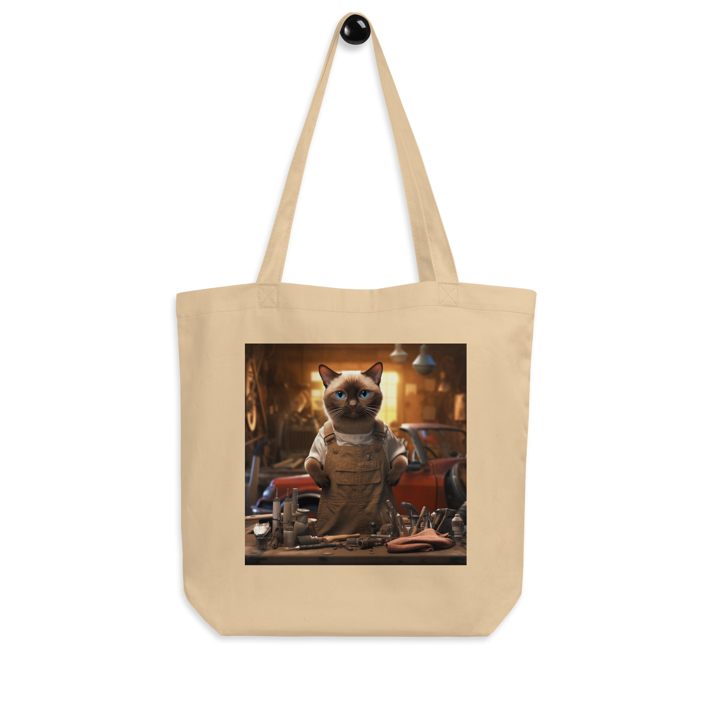 Siamese AutoMechanic Eco Tote Bag