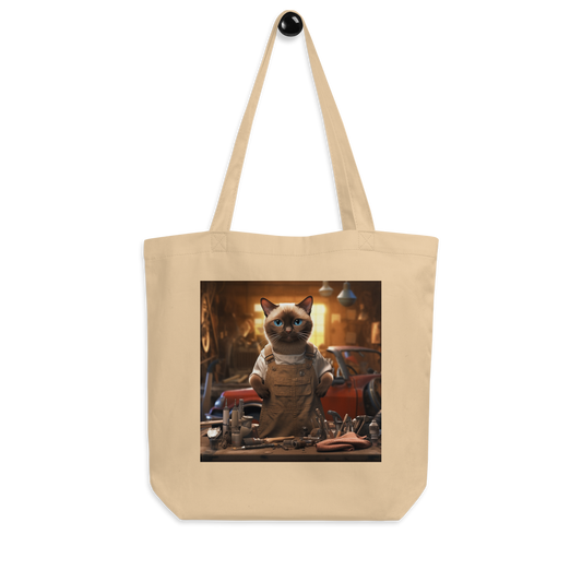 Siamese AutoMechanic Eco Tote Bag