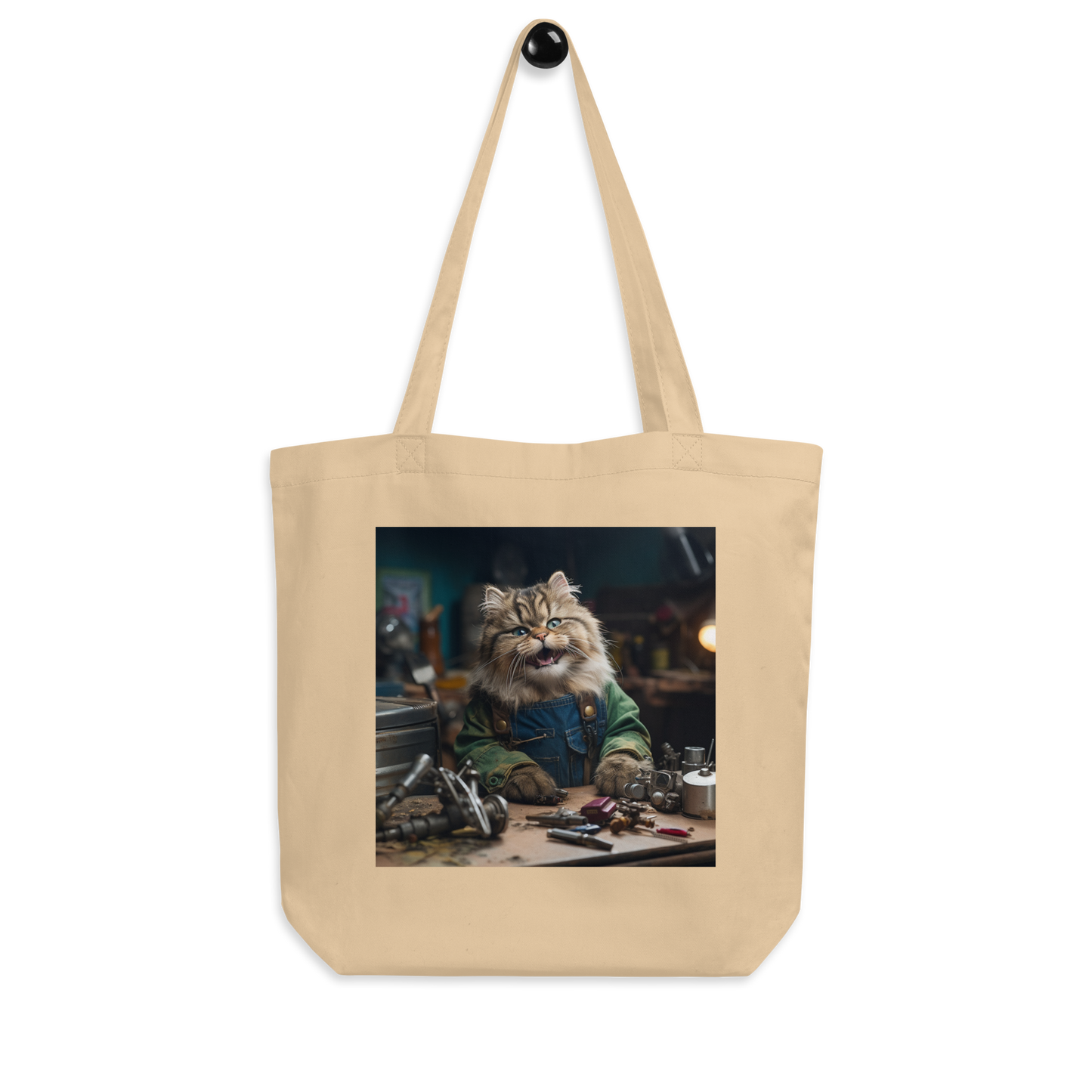 Maine Coon AutoMechanic Eco Tote Bag