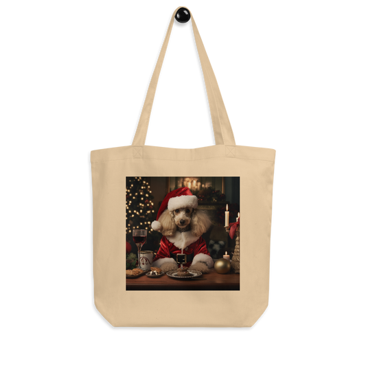 Poodle Christmas Eco Tote Bag