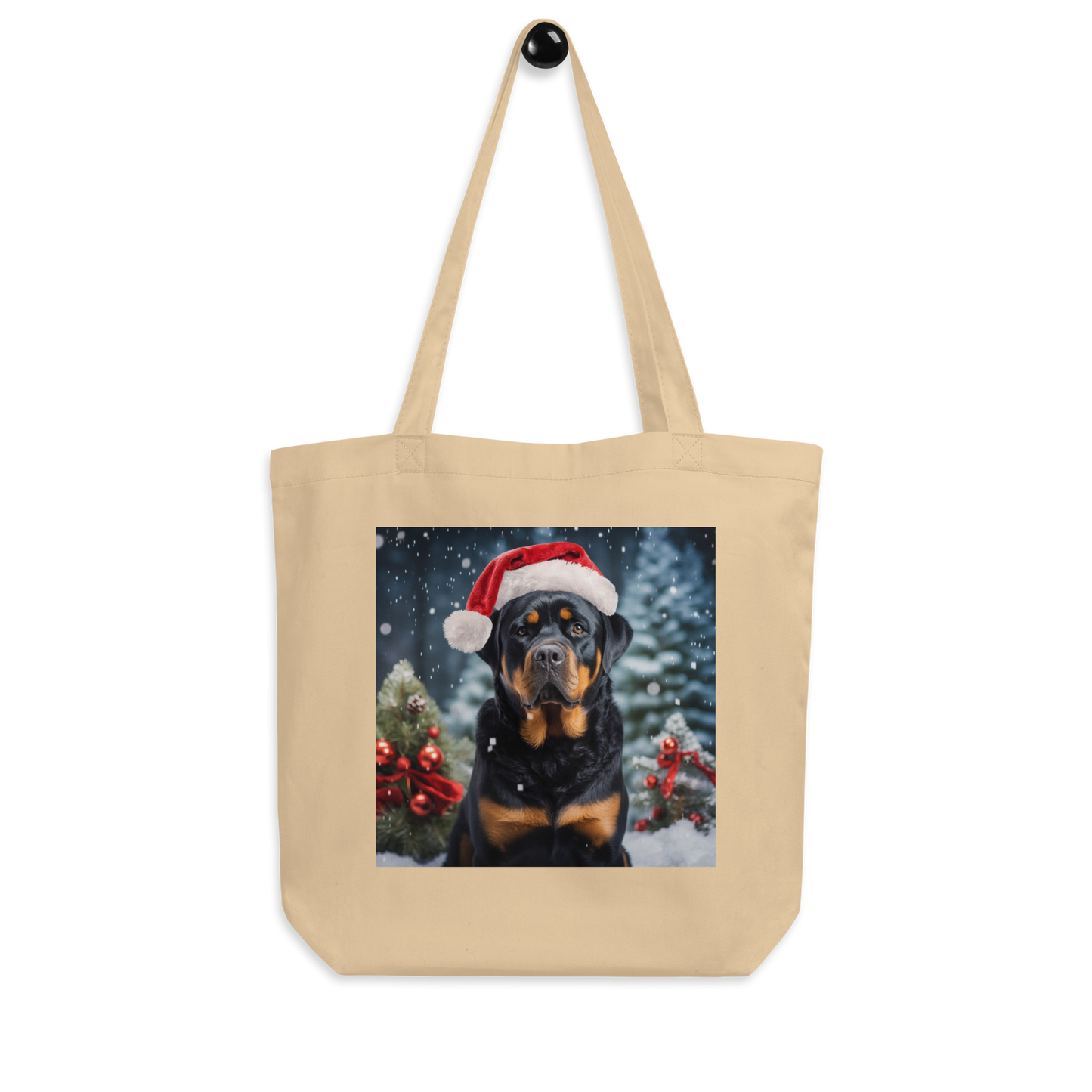 Rottweiler Christmas Eco Tote Bag