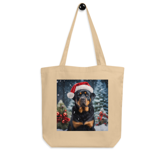 Rottweiler Christmas Eco Tote Bag