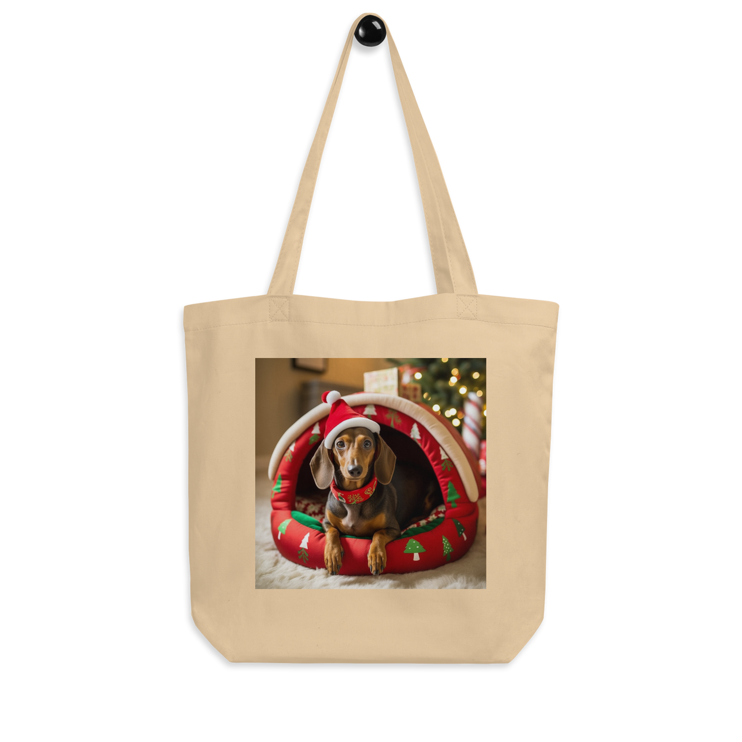 Dachshund Christmas Eco Tote Bag