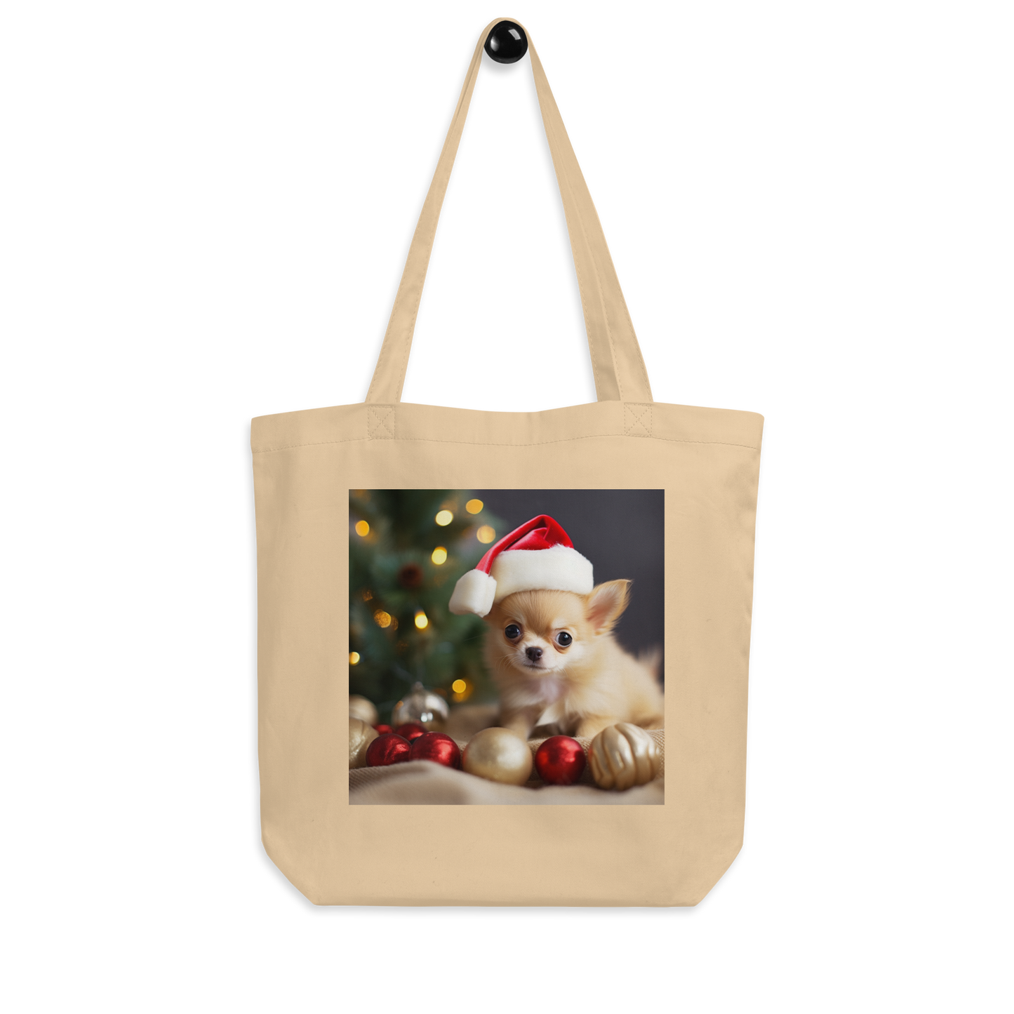 Chihuahua Christmas Eco Tote Bag