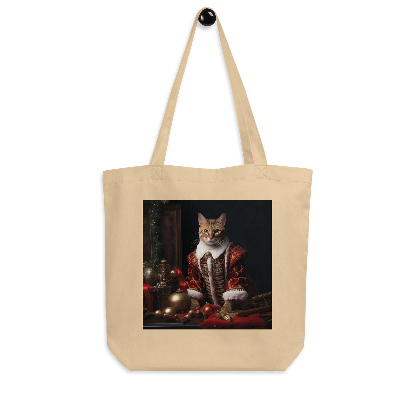 Domestic Shorthair Christmas Eco Tote Bag