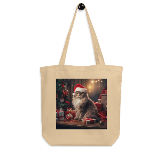 Maine Coon Christmas Eco Tote Bag