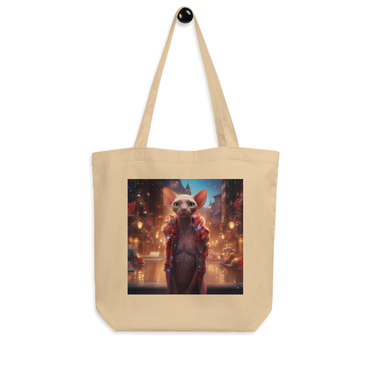 Sphynx Christmas Eco Tote Bag