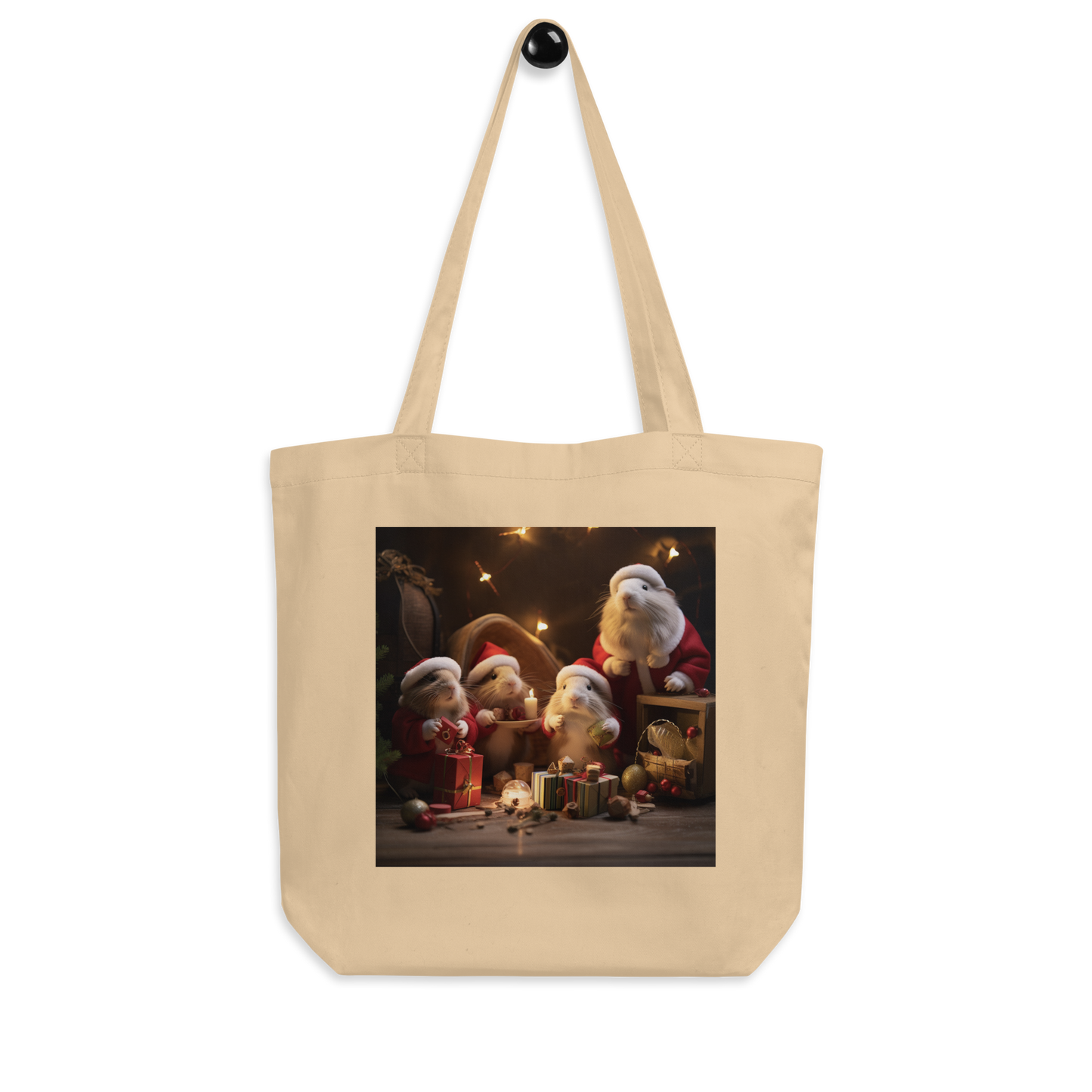 Guinea Pigs Christmas Eco Tote Bag