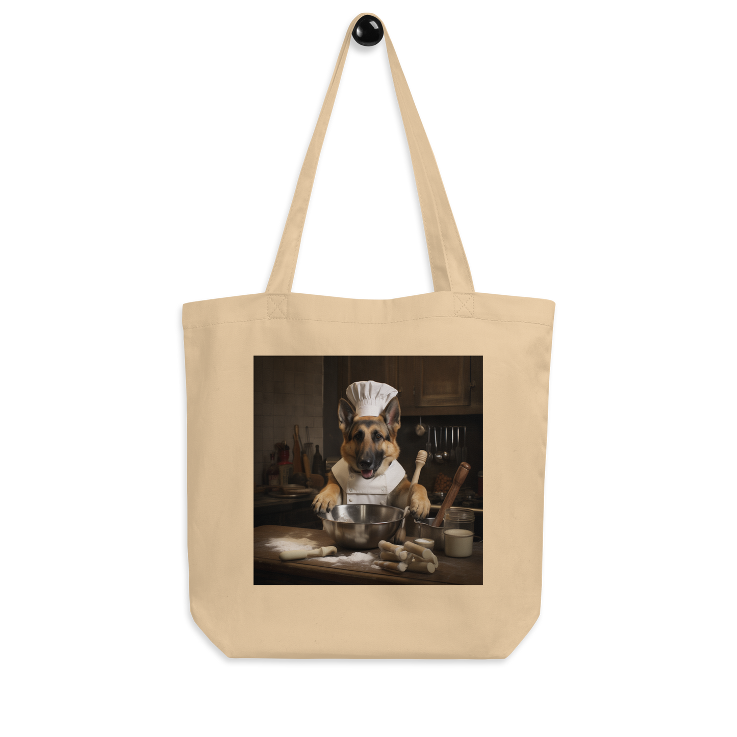 German Shepherd Chef Eco Tote Bag