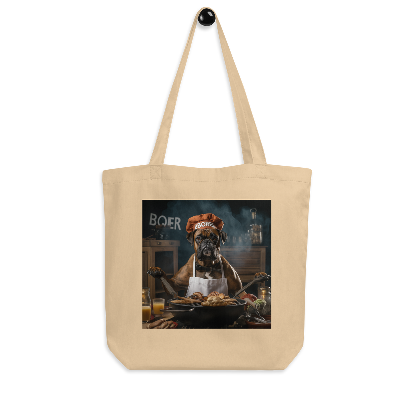 Boxer Chef Eco Tote Bag