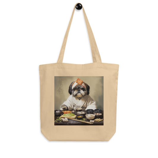 Shih Tzu Chef Eco Tote Bag