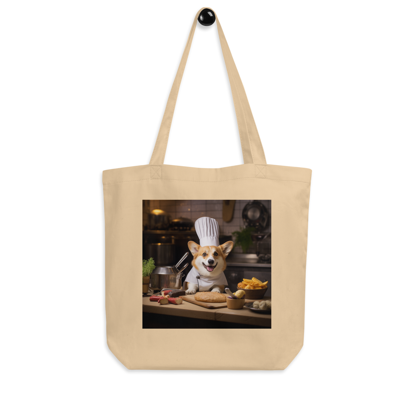 Pembroke Welsh Corgi Chef Eco Tote Bag