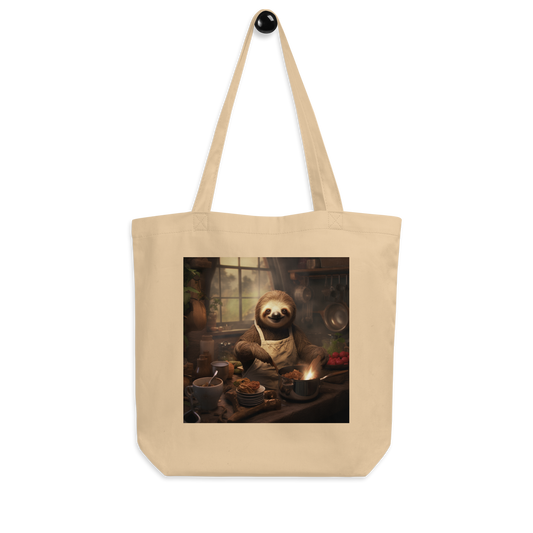 Sloth Chef Eco Tote Bag
