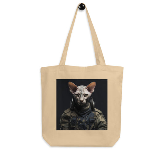 Sphynx Military Person Eco Tote Bag