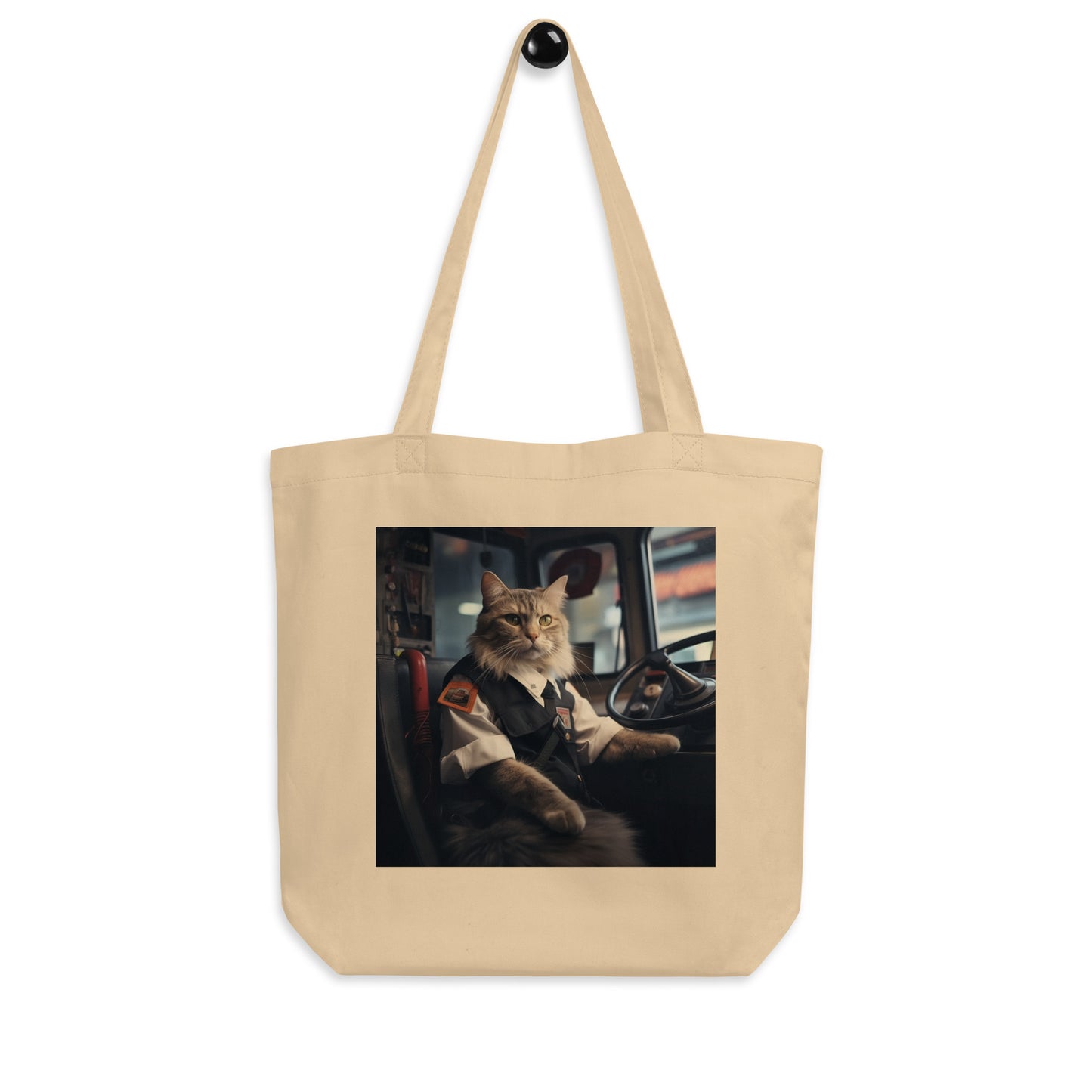 Domestic Shorthair Bus Driver Eco Tote Bag