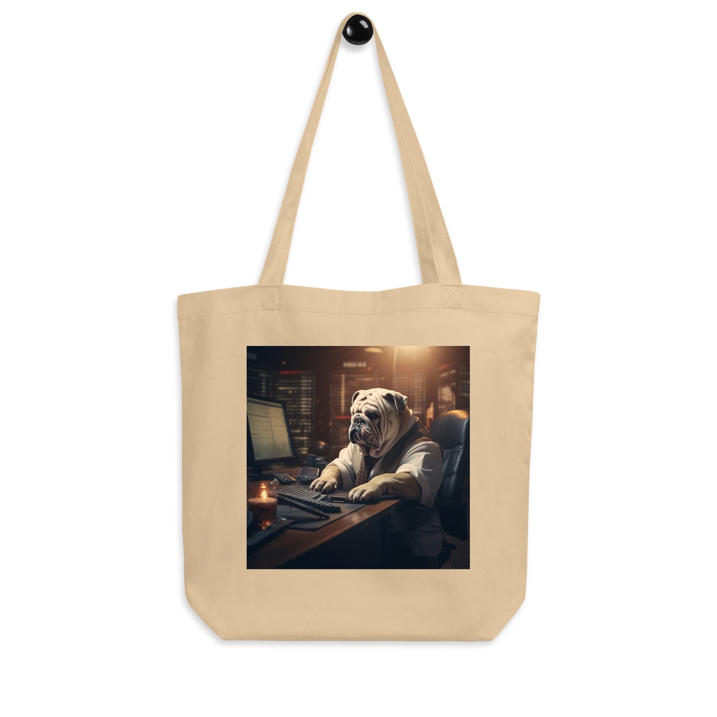 Bulldog Stock Trader Eco Tote Bag