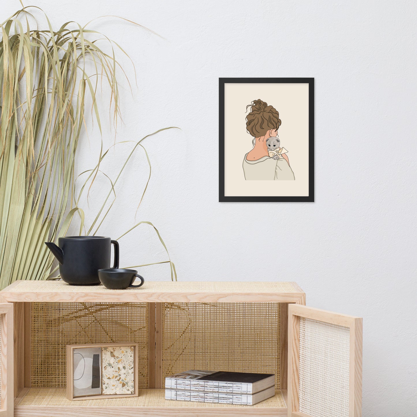 A Quiet Companion- Color Illustration