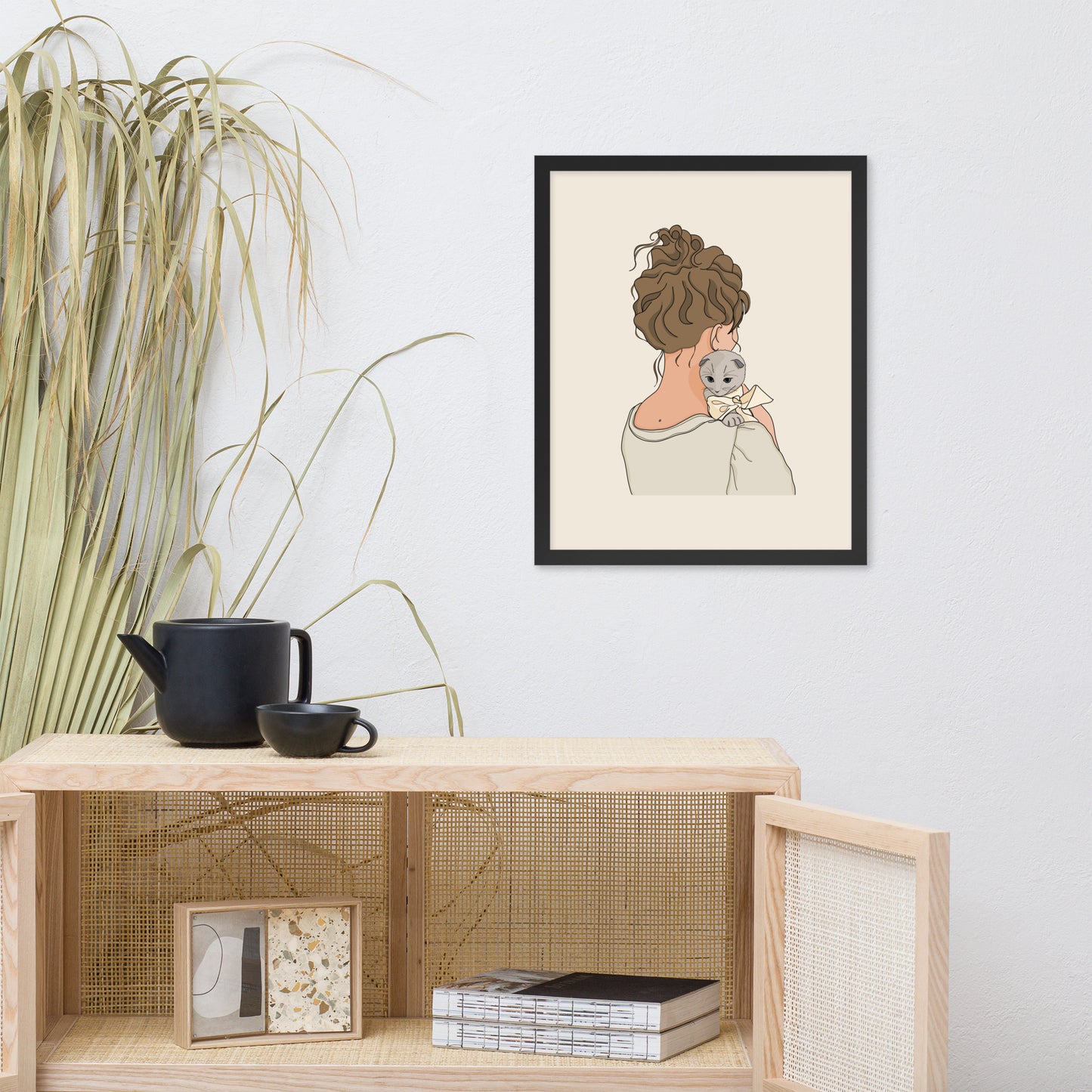 A Quiet Companion- Color Illustration