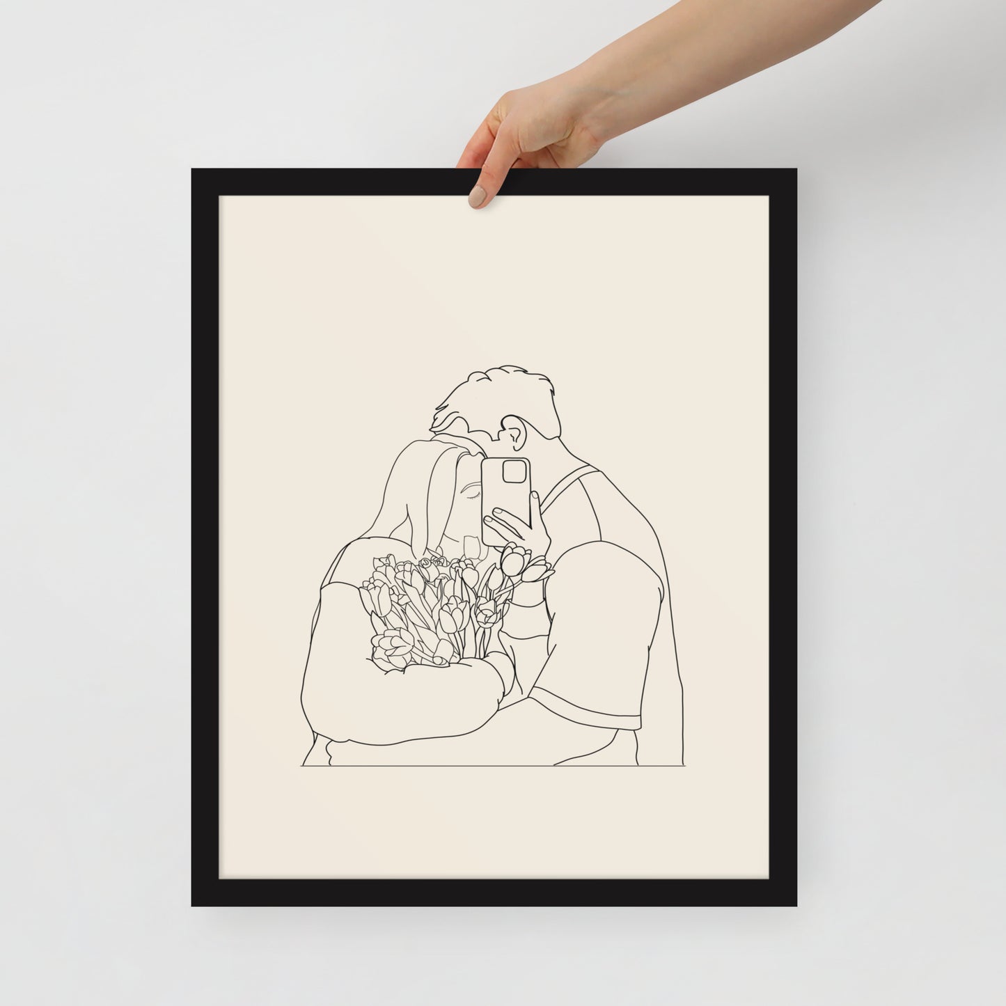 A Moment of Us - Line Art