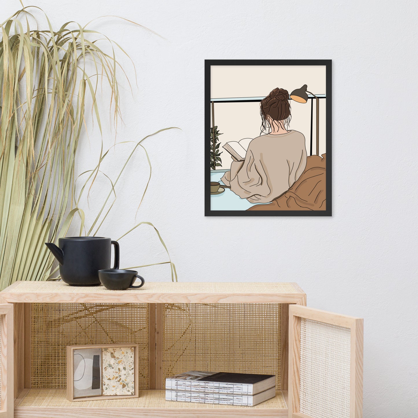 Calm Before the Rush - Color Illustration
