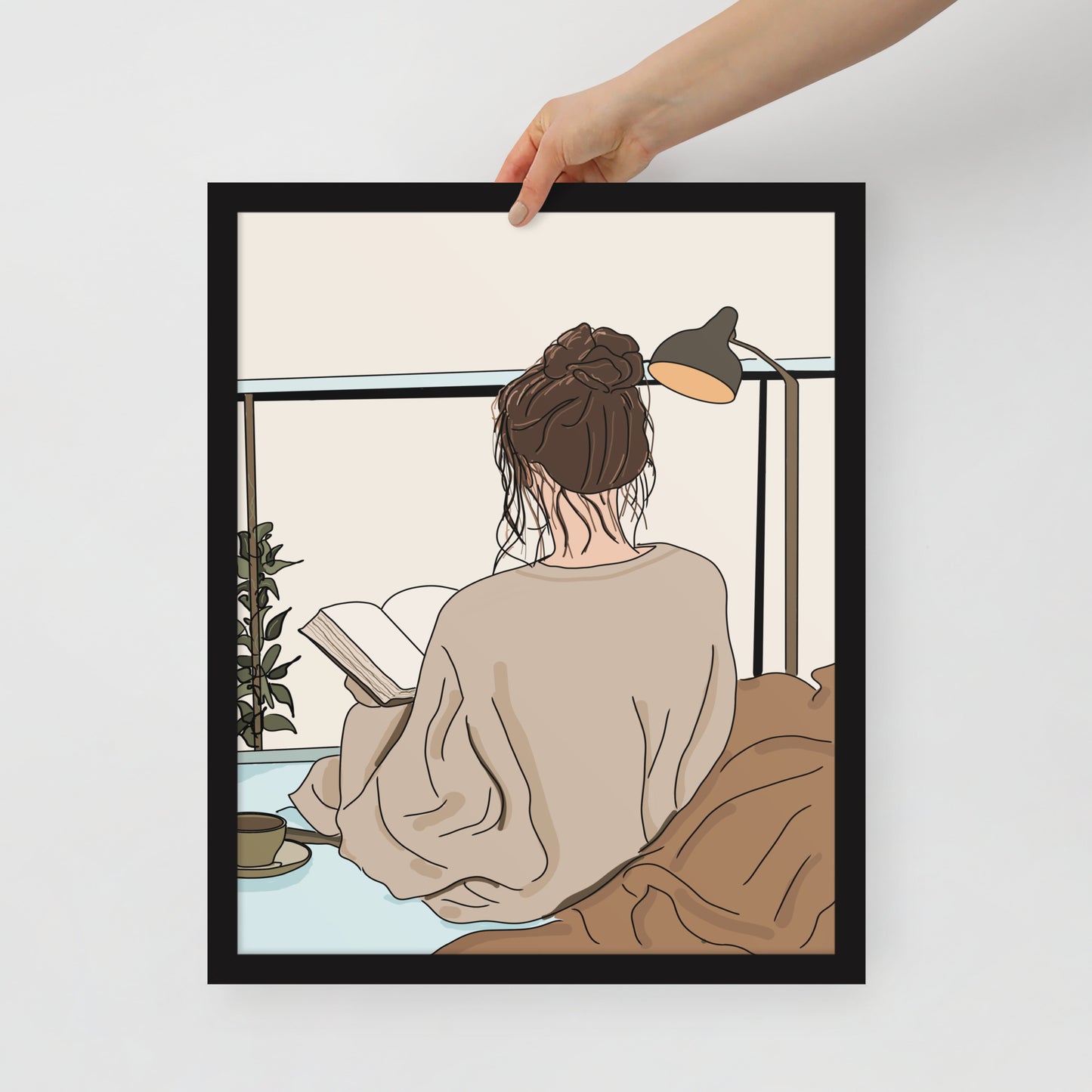Calm Before the Rush - Color Illustration