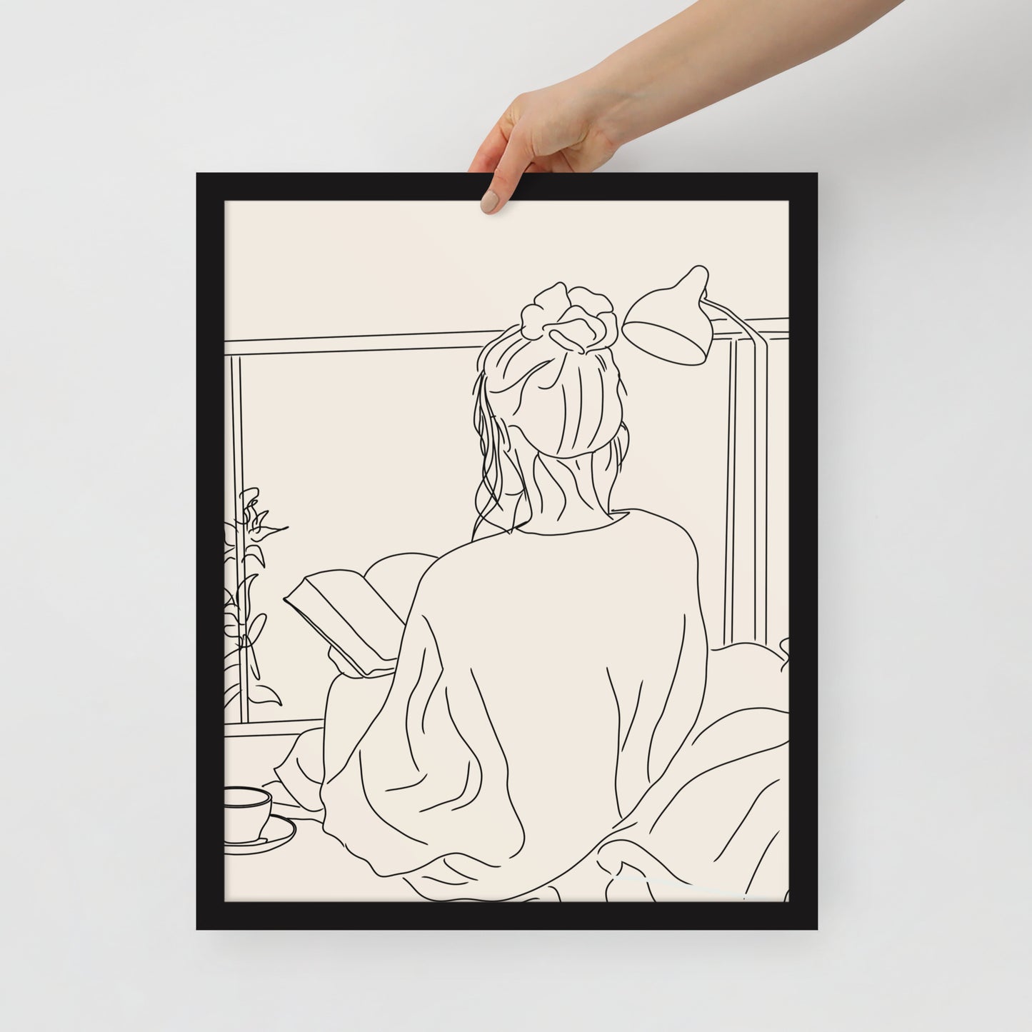 Calm Before the Rush - Line Art