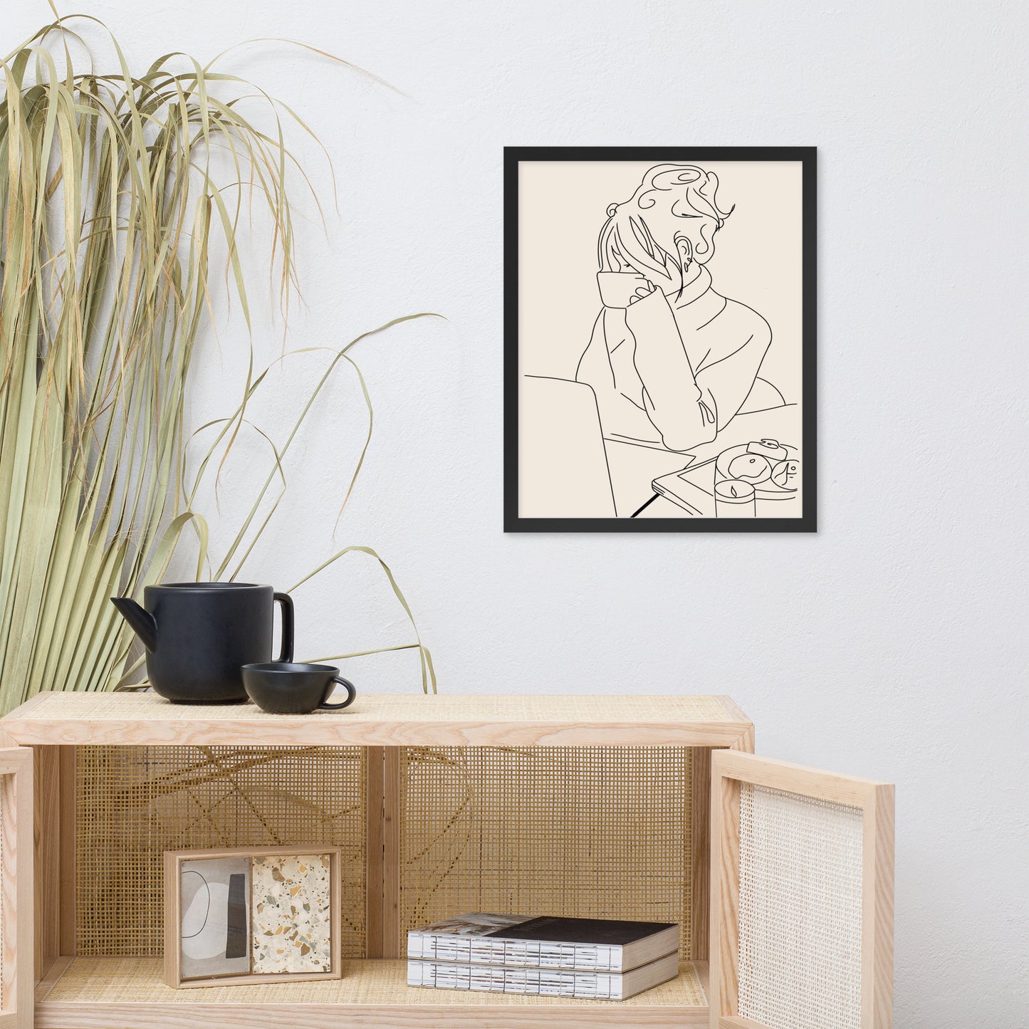 Slow Morning Ritual - Line Art