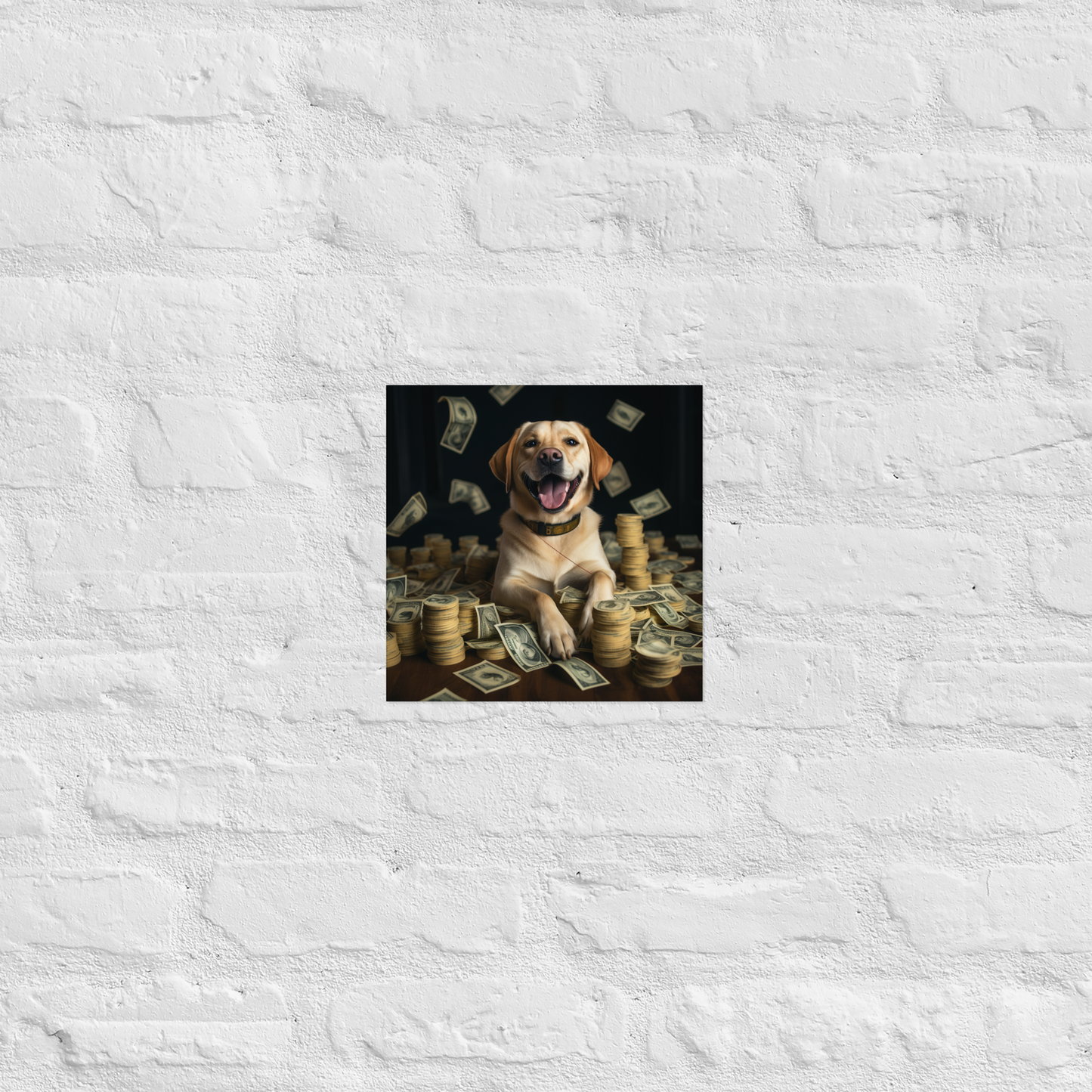 Labrador Retriever Millionaire Poster