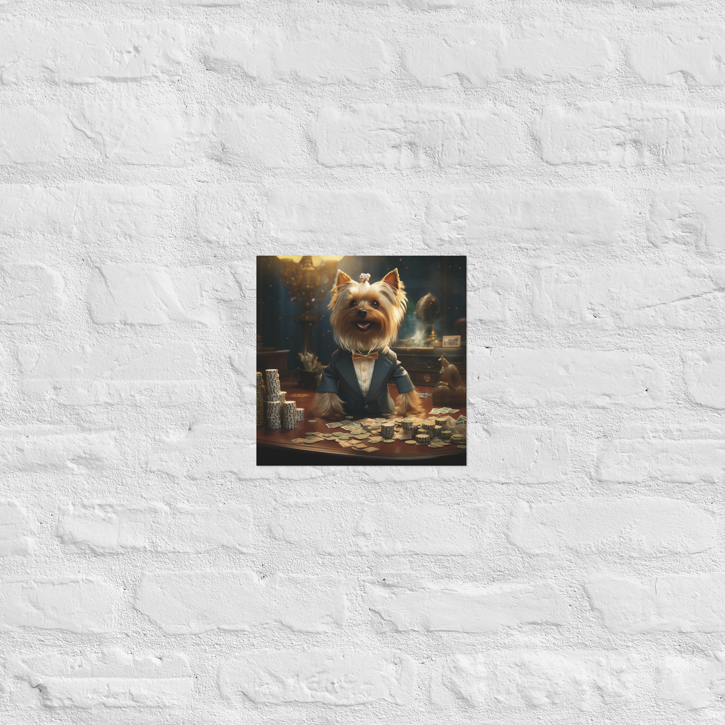 Yorkshire Terrier Millionaire Poster