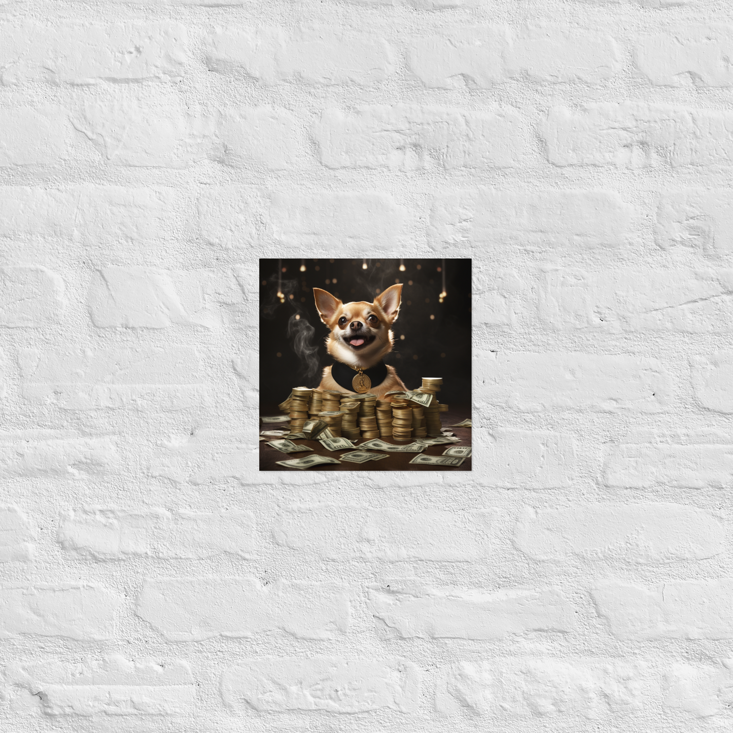 Chihuahua Millionaire Poster