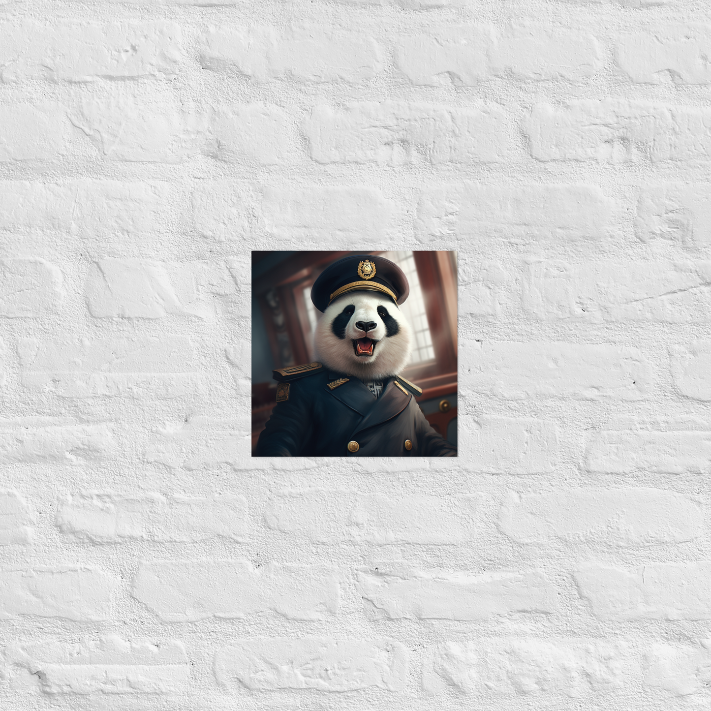 Panda Airline Pilot Poster