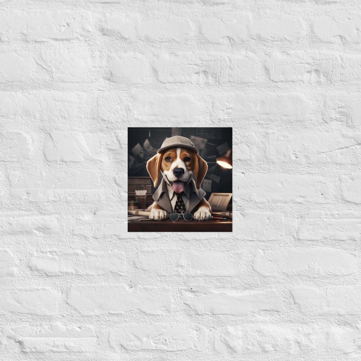 Beagle Detective Poster