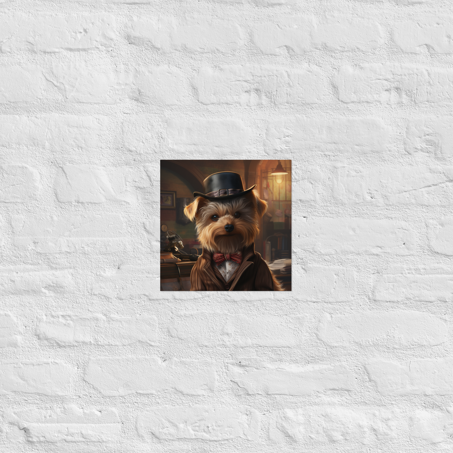 Yorkshire Terrier Detective Poster