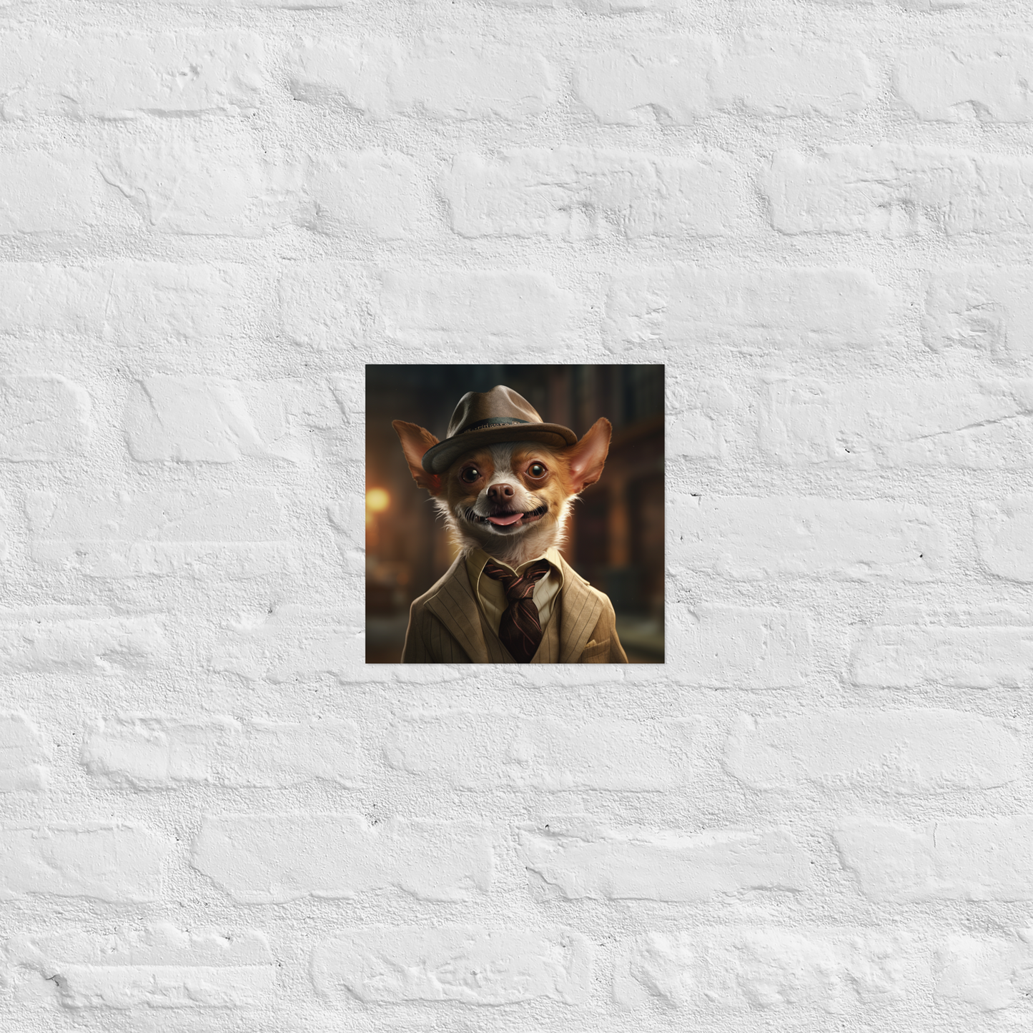 Chihuahua Detective Poster