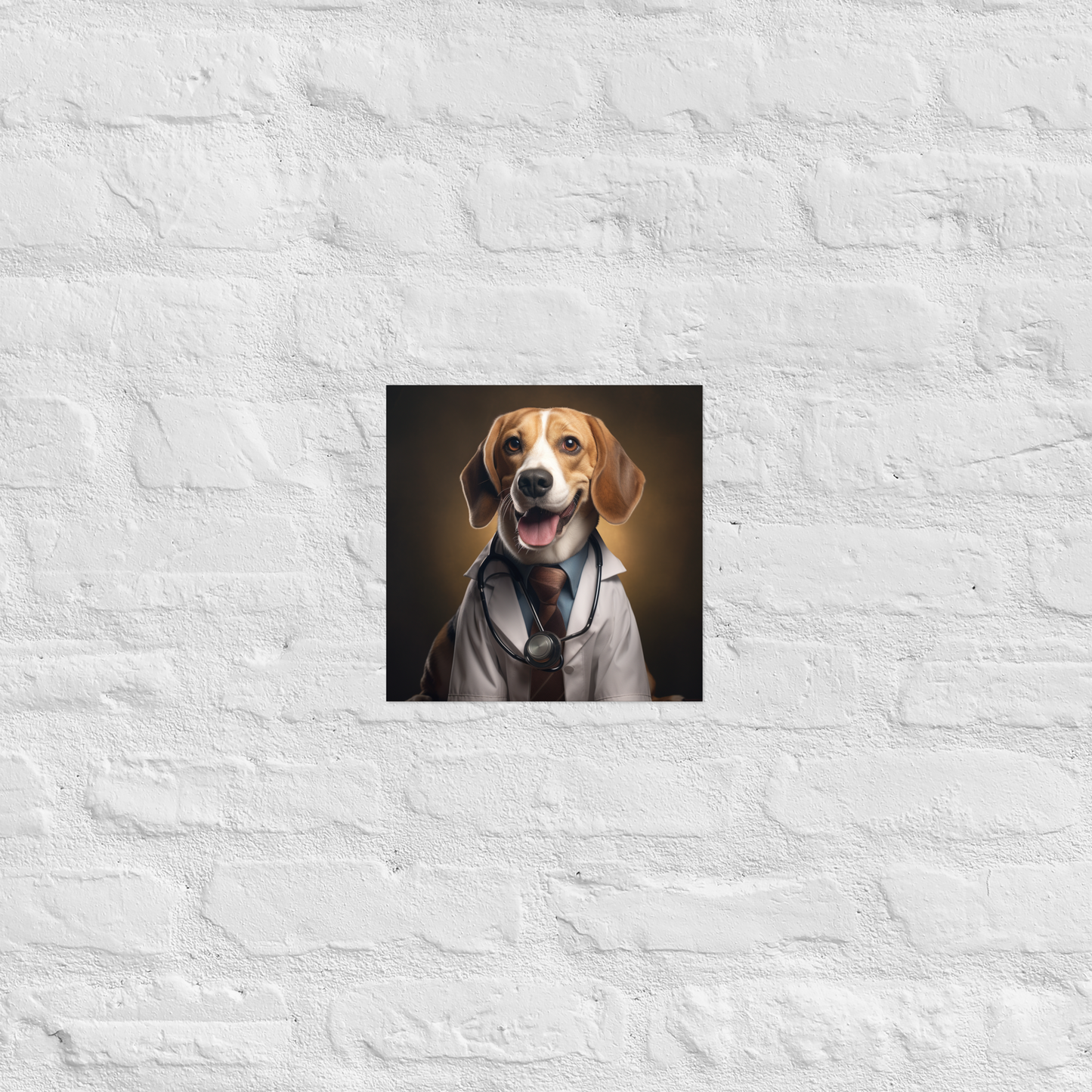 Beagle Doctor Poster