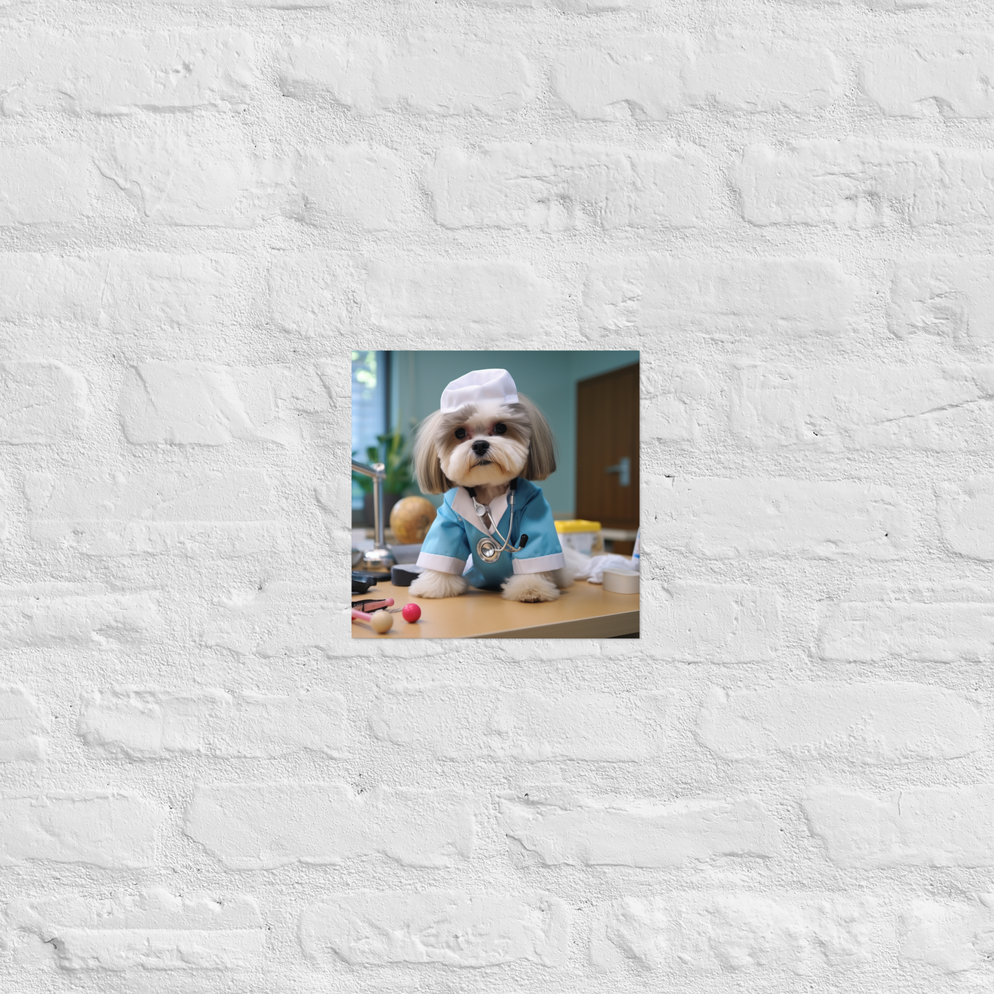 Shih Tzu Doctor Poster