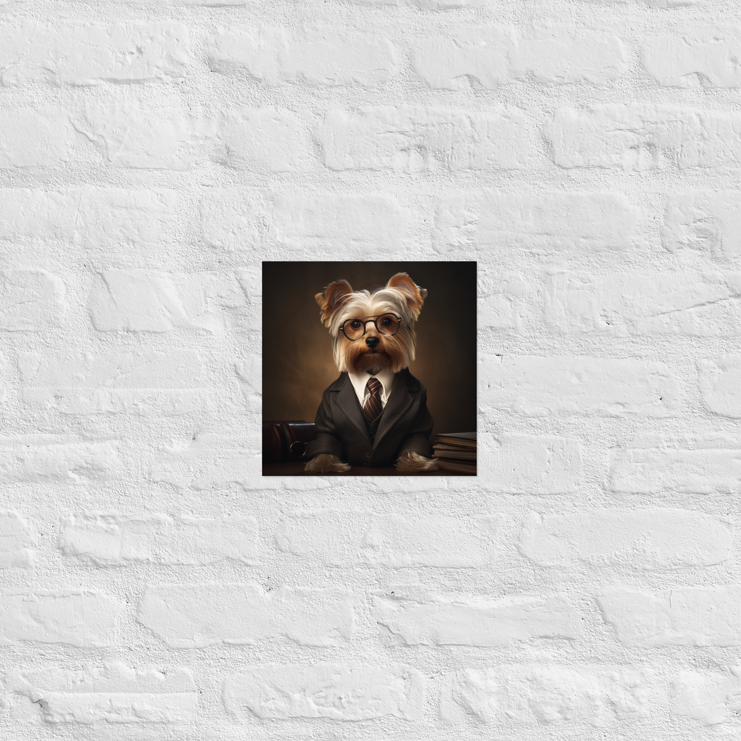 Yorkshire Terrier Lawyer Poster