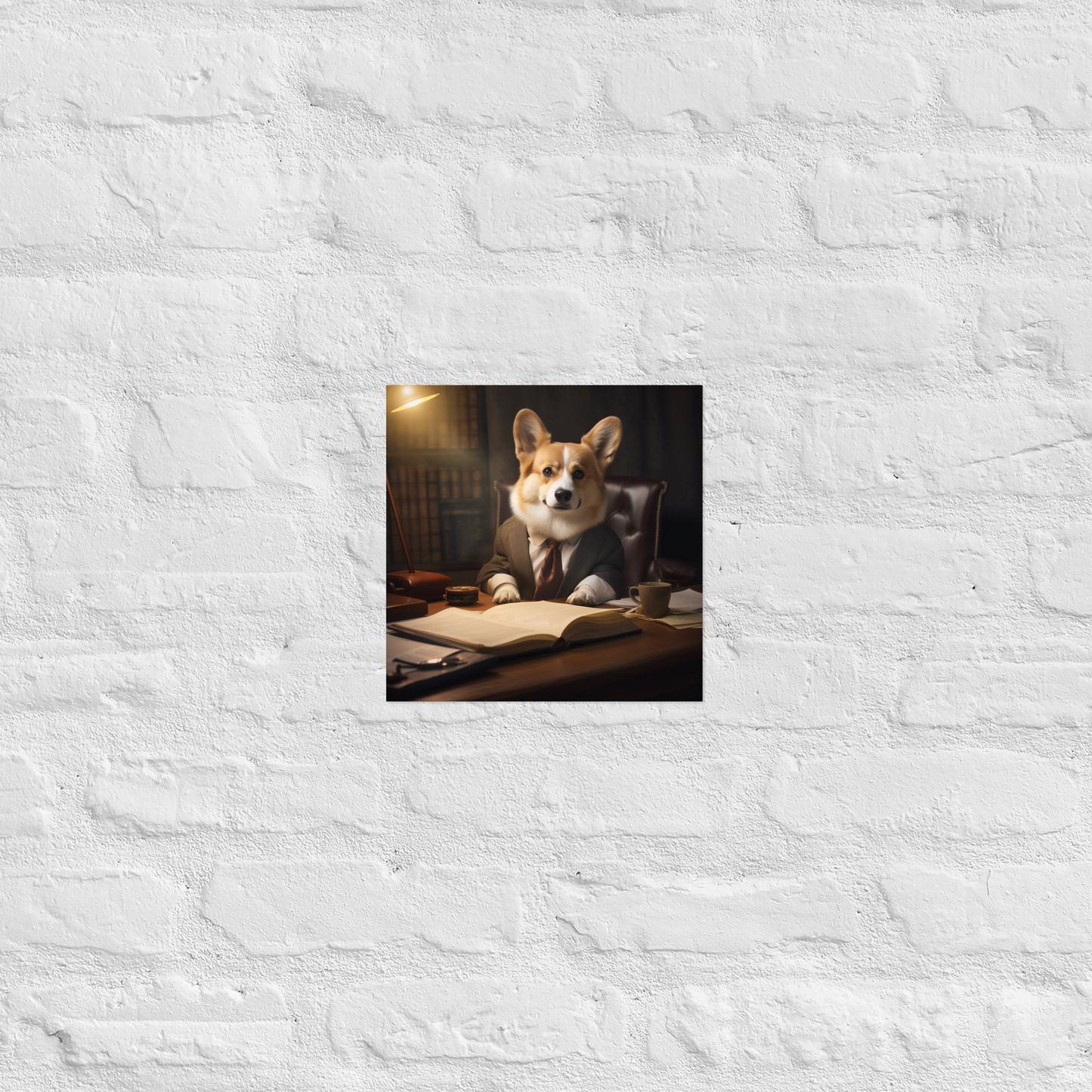 Pembroke Welsh Corgi Lawyer Poster